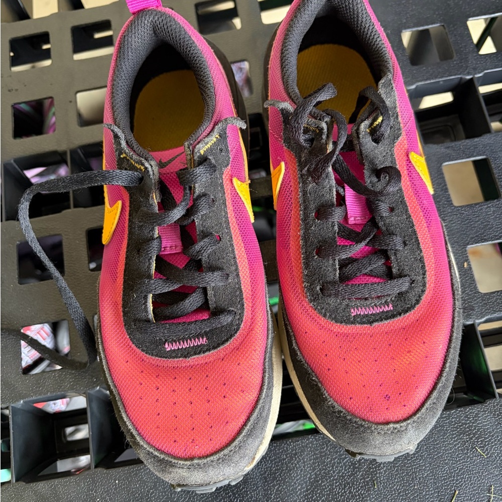 Nike Kids Sneakers - Pink and Yellow